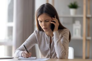 Woman On Phone