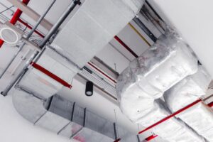 Ductwork with AC Unit